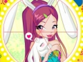 Peli Winx Bunny Style: Pyöreä palapeli  verkossa