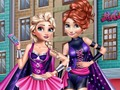 Peli Superhero Spring prinsessa pukeutua  verkossa