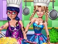 Peli Super Hero Cooking -kilpailu verkossa
