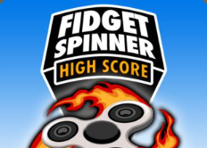 Peli Fidget Spinnerin korkean pistemäärän verkossa