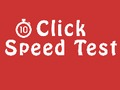Peli Napsauta Speed ​​Test  verkossa