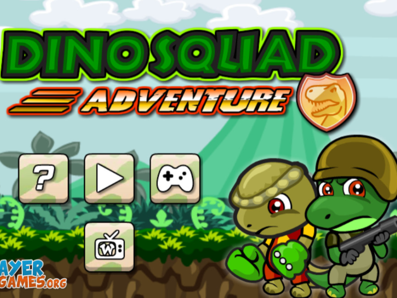 Peli Dino Squad Adventure verkossa