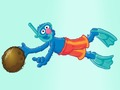 Peli 123 Sesame Street: Underwater Sink tai Float  verkossa
