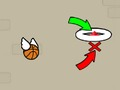 Peli Flappy dunk verkossa verkossa