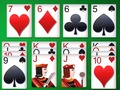 Peli Hämmästyttävä FreeCell Solitaire verkossa