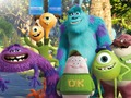 Peli Monsters University Tic-tac-heitto verkossa
