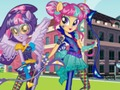 Peli Tytöt Equestriasta. Ystävyyspelit: Jousiammunta  verkossa