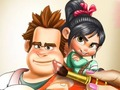 Peli Vanellope von Cupcake -värityskirja  verkossa