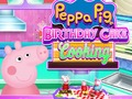 Peli Peppa Pig Birthday Cake Ruoanlaitto  verkossa