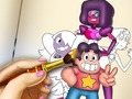 Peli Steven Universe: Värityskirja  verkossa