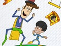 Peli The Adventures of Napkin Man! Huono hiuspäivä  verkossa