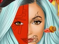 Peli Kylie Jenner: Halloweenin kasvomaalauksen taide  verkossa