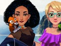 Peli Jasmine ja Rapunzel leirintäalueella  verkossa