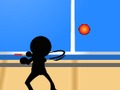 Peli Stickman -tennis verkossa