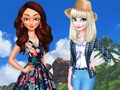 Peli Maa vs. meri: Moana vs. Elsa  verkossa