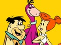 Peli Flintstones värityskirja  verkossa