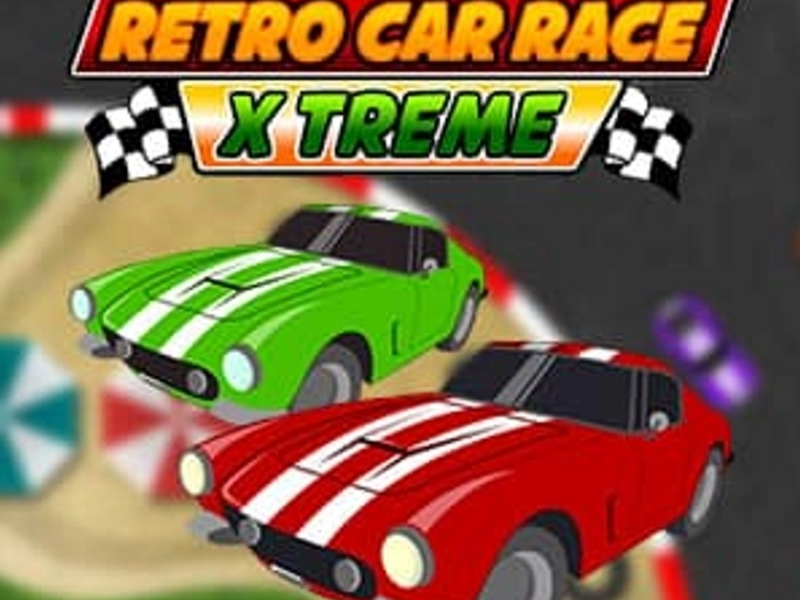 Peli Retro -autokilpailu Xtreme verkossa