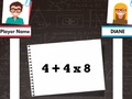 Peli Matematiikan trivia live verkossa