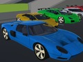 Peli Lamborghini -auton ajautuminen verkossa