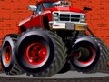 Peli Hullu Monster Trucks Puzzle  verkossa