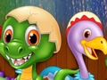 Peli Dinosaurus värityskirja  verkossa