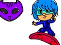 Peli Takaisin kouluun: Mask Boy Coloring  verkossa