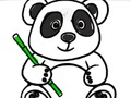 Peli Takaisin kouluun: Panda Coloring  verkossa