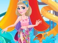 Peli Prinsessa Eliza menee vesipuistoon  verkossa