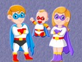 Peli Super Hero Family palapeli  verkossa