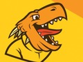 Peli Dinosaurus Warrior väritys  verkossa