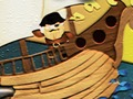 Peli Cartoon Ship palapeli  verkossa