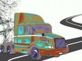 Peli Volvo kuorma-autojen väritys  verkossa