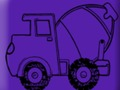 Peli Kuorma-autojen värityskirja  verkossa