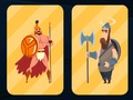 Peli Spartan ja Viking Warriors -muisti  verkossa