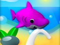 Peli Babyshark. io  verkossa