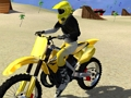 Peli Motocross ranta hyppäävä pyörä temppu verkossa