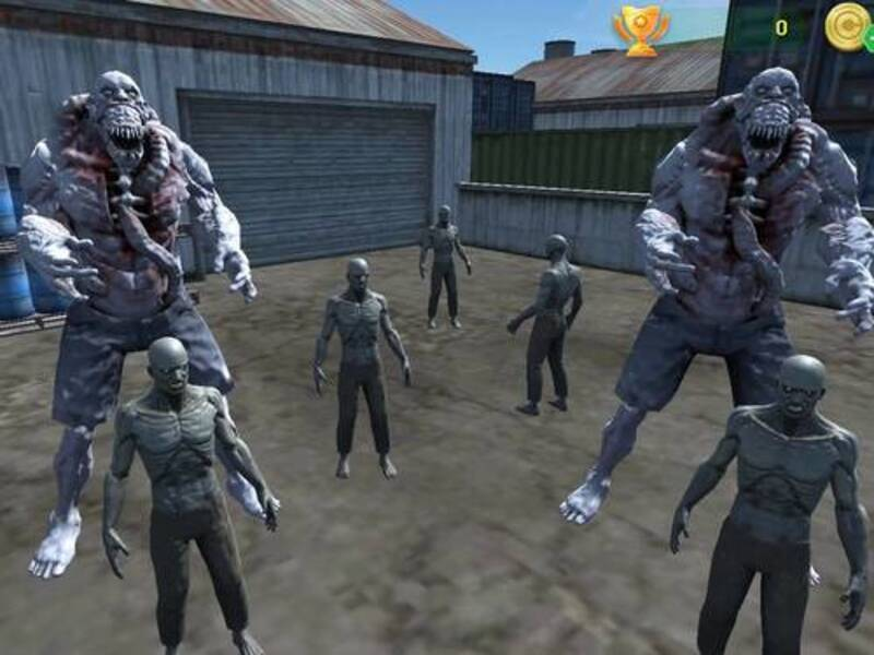 Peli Zombie Shooter 2 verkossa