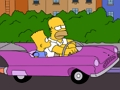 Peli Simpsons-auton palapeli  verkossa