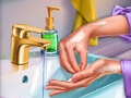 Peli Pandemian kotiopetuksen hygienia  verkossa