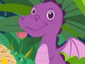 Peli Söpö dinosaurus väritys  verkossa