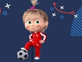 Peli Masha ja Karhu-jalkapallo  verkossa
