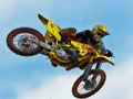 Peli Crazy Motocross hyppää palapeli  verkossa