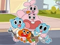 Peli World Of Gumball värityspeli  verkossa
