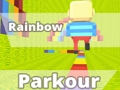Peli Kogama Rainbow Parkour verkossa