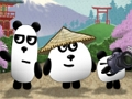 Peli 3 pandaa Japanissa HTML5  verkossa
