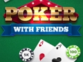 Peli Pokeri ystävien kanssa  verkossa