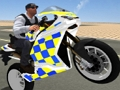 Peli Super Stunt Poliisin polkupyöräsimulaattori 3D  verkossa
