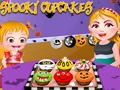 Peli Spooky cupcakes verkossa