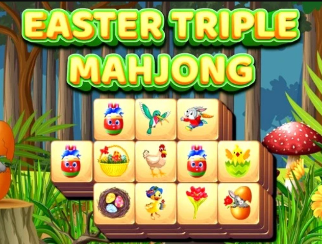 Peli Pääsiäinen Triple Mahjong  verkossa