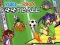 Peli Yuki ja Rina Football  verkossa